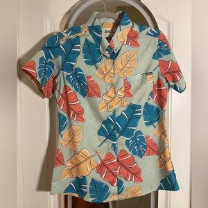 RSVLTS Women’s small Disney Moana button down shirt